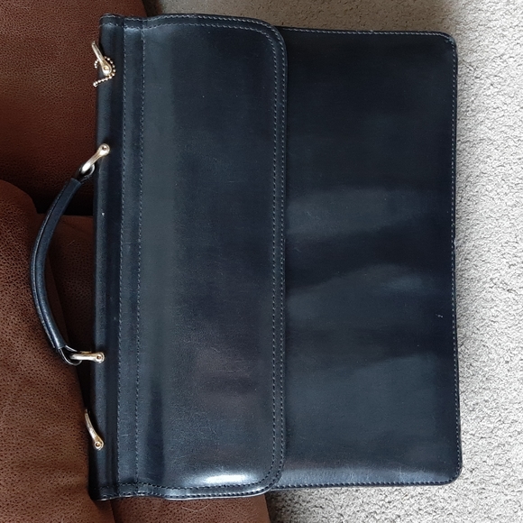 Vintage Belle Rose Black Crocodille Print Detail Handbag Organizer - Picture 3 of 4